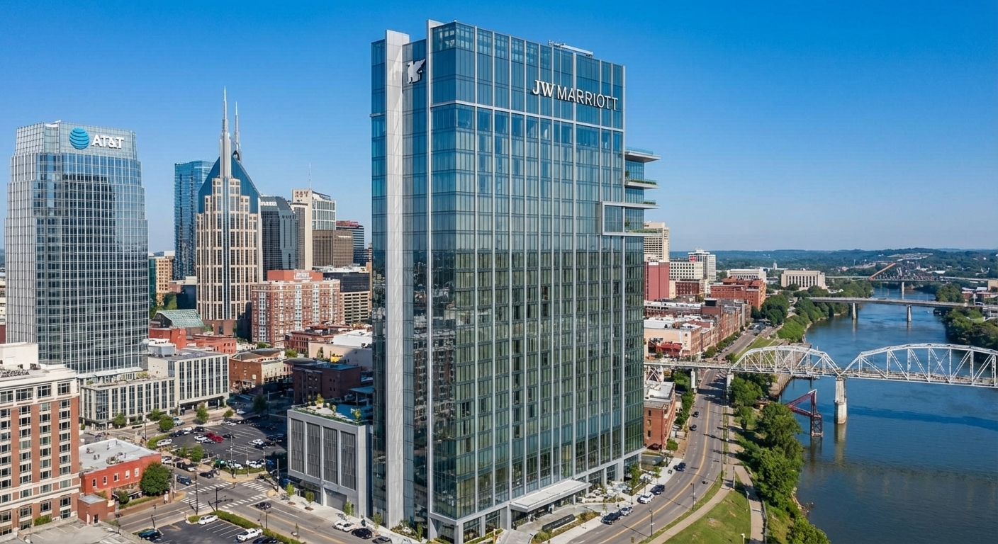 JW Marriott Nashville tower exterior